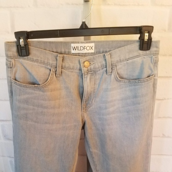 WildFox Marianne Mid Rise Skinny Jean light wash NWT - Picture 7 of 8